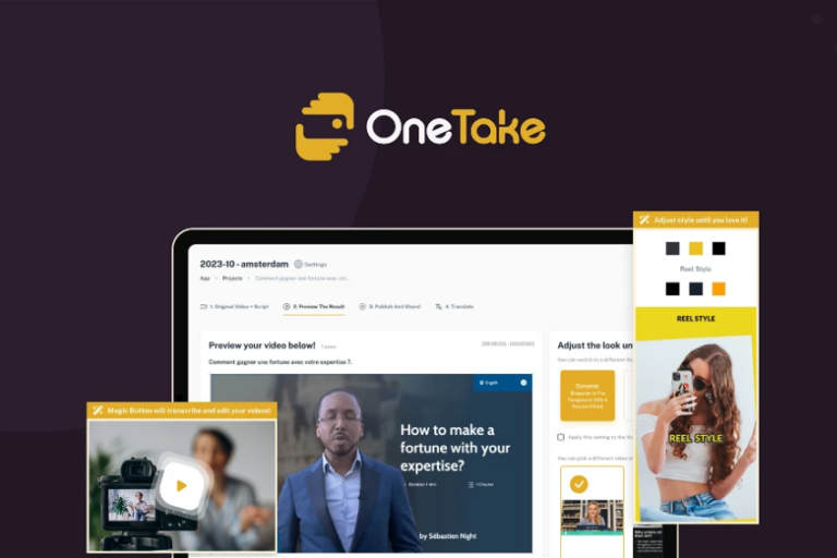 OneTake AI Lifetime Deal Review 59 SaaS LTD Deals