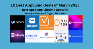 Read more about the article 10 Best AppSumo Deals of March 2023 (Best AppSumo Lifetime Deals for Business Owners & Digital Marketers )