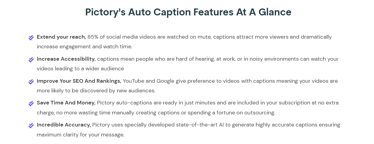 Automatically Caption Videos - Pictory: Best AI Video Generator