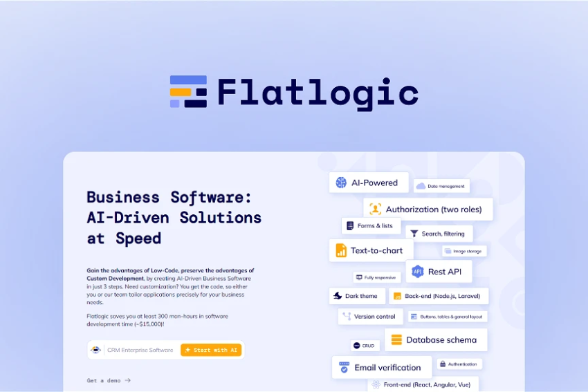 Flatlogic Generator Lifetime Deal